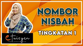 eTuisyen TINGKATAN 1 MATEMATIK Bab 1  Nombor Nisbah [upl. by Lajib]