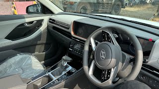 Hyundai Creta Infotainment System and Instrument Cluster detailed Review [upl. by Elison]