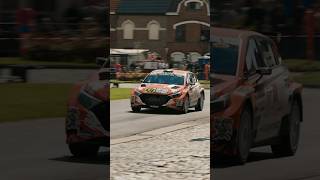 AMAZING power slides and the best ACTION from Friday  Ypres Rally [upl. by Amelina]