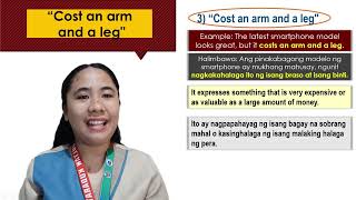 Idiomatic Expression Part 1 English Tagalog Explanation [upl. by Adilem]