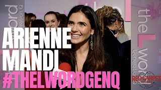 Arienne Mandi interviewed at Showtimes The L Word Generation Q premiere [upl. by Salazar]