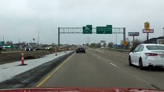 Lake Charles Bypass Interstate 210 westbound [upl. by Cinomod875]