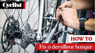 How to fix a bent derailleur hanger Pro tips with or without an alignment tool [upl. by Ginelle931]