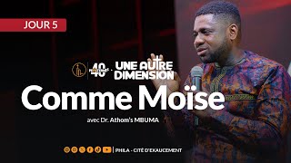 Comme Moïse  Dr Athom’s Mbuma Phila  Cité d’Exaucement [upl. by Wawro]