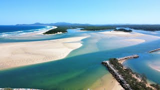 Sawtell Rock Pool  Urunga Lagoon Footbridge Nambucca Heads Dolphins Ep 63 [upl. by Yffub954]