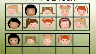 PreschoolKindergarten Math Teen Numbers Song [upl. by Eiaj]