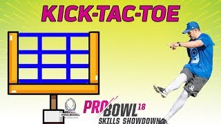 KickTacToe 2018 Pro Bowl Skills Showdown  NFL Highlights [upl. by Euqnimod436]