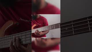 UdumbaraManaliye  DayarathneRanathunga  ShortBassCover  IsharaMalgaha guitar music reggae [upl. by Zilevi]