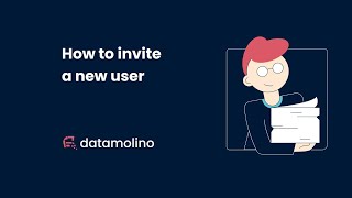 Invite your clients or colleagues as new users to Datamolino [upl. by Polk792]