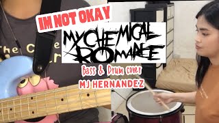 Im not okay My Chemical Romance bass amp drums [upl. by Yhcir]