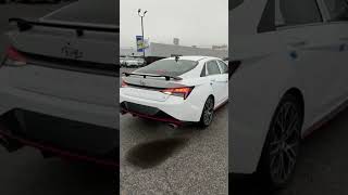 Hyundai Elantra n exhaust sound 2024 elantra [upl. by Thurman]