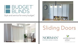 Budget Blinds Northwest Rochester Sliding Glass Door Treatments [upl. by Vachil]