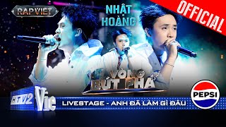 Anh Đã Làm Gì Đâu  Nhật Hoàng ft Thùy Chi kết hợp bùng nổ cảm xúc  Rap Việt 2024 Live Stage [upl. by Nrubliw594]