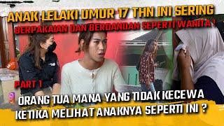 SERING BERPAKAIAN SEPERTI WANITA DAN M3R3S4HK4N ORANG TUANYA [upl. by Bayless]