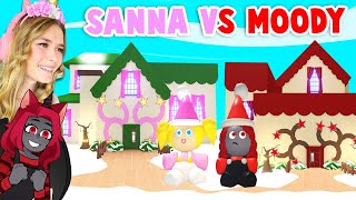 CHRISTMAS HOUSE Build Challenge In Adopt Me Roblox [upl. by Bonilla378]