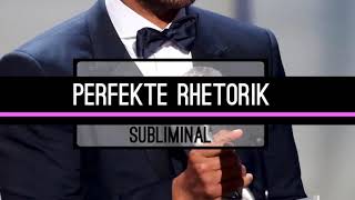 Perfekte Rhetorik  Meister der Redekunst  Deine Rhetorik verbessern Binaural Beats [upl. by Aileduab]