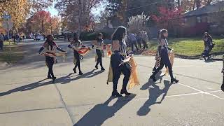 OFallon Township High School Marching Band Veterans Day Parade 2023 Part 1 and 2 [upl. by Annej]