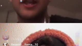 LARRAY AND ISSA FIGHT ON INSTAGRAM LIVE [upl. by Vasos]