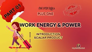 Work Energy and Power  Part 01  Plus one Physics [upl. by Au994]