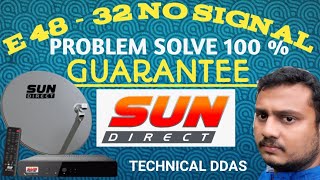 Sun Direct E4832 amp E05032 Problem Solved 1 Minute [upl. by Stagg975]