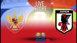 🔴 LIVE SCORE  INDONESIA VS JAPAN  FIFA WORLD CUP 2026 AFC ASIAN QUALIFIERS [upl. by Enitsud]