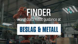 Mabema FINDER  World Class Robot Guidance at Beslag amp Metall [upl. by Haile]