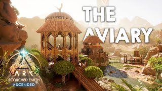 Epic Aviary Build on Scorched Earth  ARK Survival Ascended [upl. by Travus]