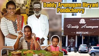 Daddy Arumugam Hotel Pondicherry  Daddy Arumugam Samayal  Daddy Arumugam Biryani [upl. by Athenian349]