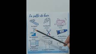 Vocabulaire la salle de bain [upl. by Alyad]