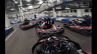 Śląska Liga Kartingowa  Sezon 5 Runda 4  Finał A  E1GOKART Chorzów [upl. by Aissila]