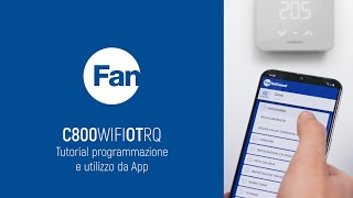 Fantini Cosmi C800WIFIOTRQ  Tutorial programmazione e utilizzo da App [upl. by Ecirtam]