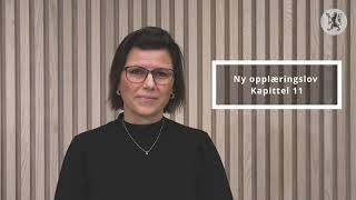 Webinar om ny opplæringslov  intro [upl. by Ebony273]