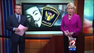 Anonymous hacker group declares war on local police [upl. by Onitsuj308]