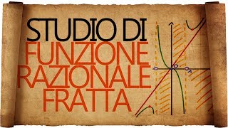 Studio di Funzione Razionale Fratta  Esercizio Svolto [upl. by Papp]