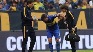 Fernando Gago se volvió a lesionar el tendón de aquiles [upl. by Adas]