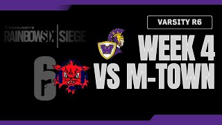 Week 4 Varsity R6 VS Marshalltown [upl. by Iznik]