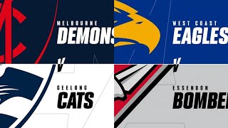 Melbourne v Geelong amp West Coast v Essendon  AFL Round 8 2024 Live Reaction [upl. by Schwartz949]