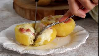 PATATE RIPIENE AL FORNO [upl. by Hawkie]