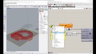 Grasshopper in Rhino3d v6  Make 2D [upl. by Karen]