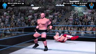 FULL MATCH Goldberg vs Brock Lesnar Survivor Series [upl. by Pinter]