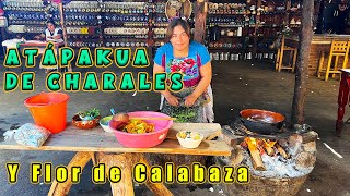 Bienvenidos a mi Canal Hoy les enseñaré “Atápakua de Charales con Flor de Calabaza [upl. by Ettezzus]