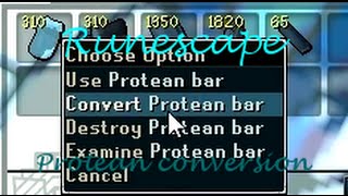 Runescape  Protean Conversion [upl. by Aelegna]