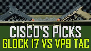 Better Pistol VP9 Vs Glock 17  Airsoft GI [upl. by Ebenezer92]