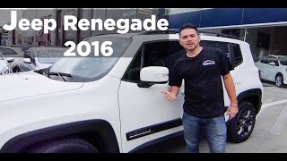 Jeep Renegade 2016  Vale a pena um Jeep   Carros Lab [upl. by Anovahs240]