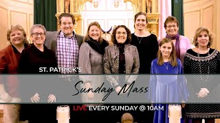 Sunday Mass Live  St Patricks 10am EDT Oct 22nd 2023 [upl. by Ariana]