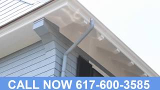 Wooden Gutter Repairs Boston Massachusetts 617 6003585 [upl. by Fellner]