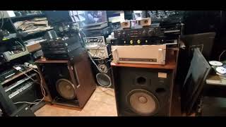 JBL L 200 amp PRE NAKAMICHI 410 amp POWER PERREAUX PMF 2150 HIEND AÑO 1982 GREG KIHN BAND quotJEOPARDYquot [upl. by Aidaas666]