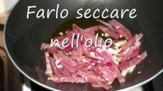 Pizzoccheri Speck Zucchine e Caciotta [upl. by Salguod429]