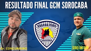 RESULTADO FINAL GCM SOROCABA [upl. by Wirth]