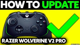 How To Update Razer Wolverine V2 Pro 2024  Step by Step [upl. by Dorren]